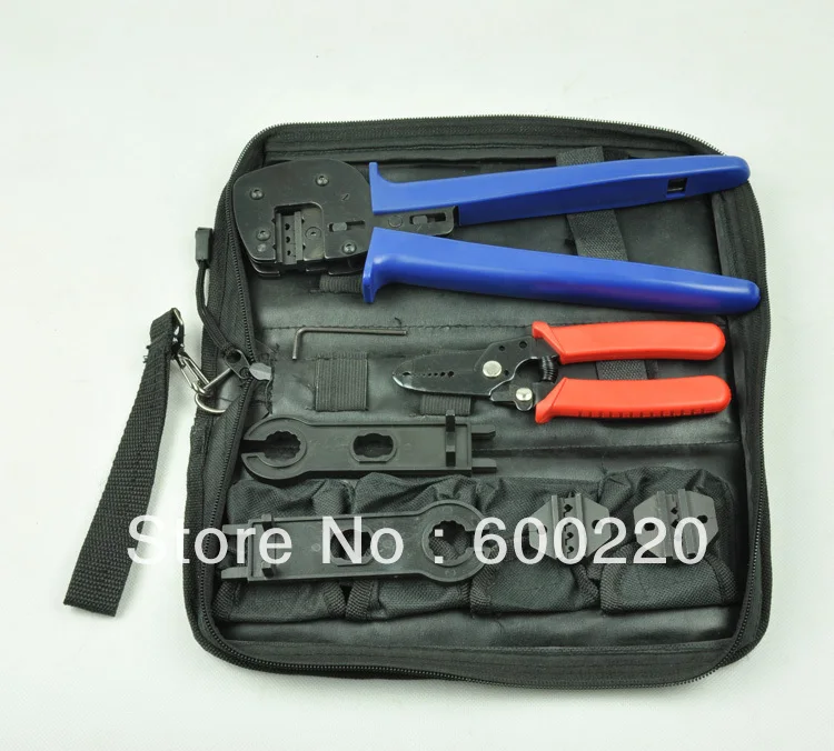Solar PV Tool Kits for 2.5-6.0mm2 MC3/MC4/Tyco connectors crimping tools