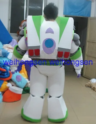 Горячая распродажа высокое качество EVA материал Базз Лайтер талисман костюм