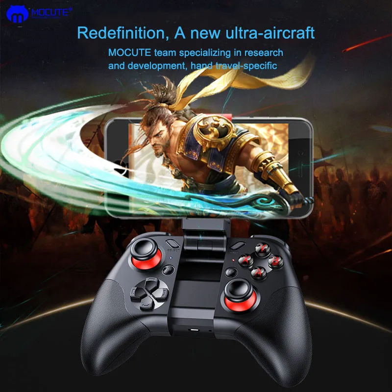 Mocute 054 беспроводной Bluetooth геймпад Joypad Android джойстик VR контроллер для планшетных ПК