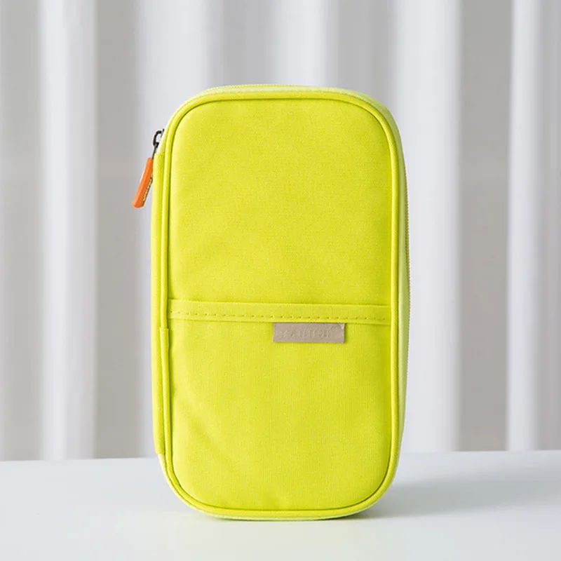 Yellow passport pack Для мужчин и женщин Путешествия паспортный чехол бумажник многофункциональный кредитной карты пакет ID держатель хранения Органайзер клатч деньги сумка - Цвет: Yellow passport pack
