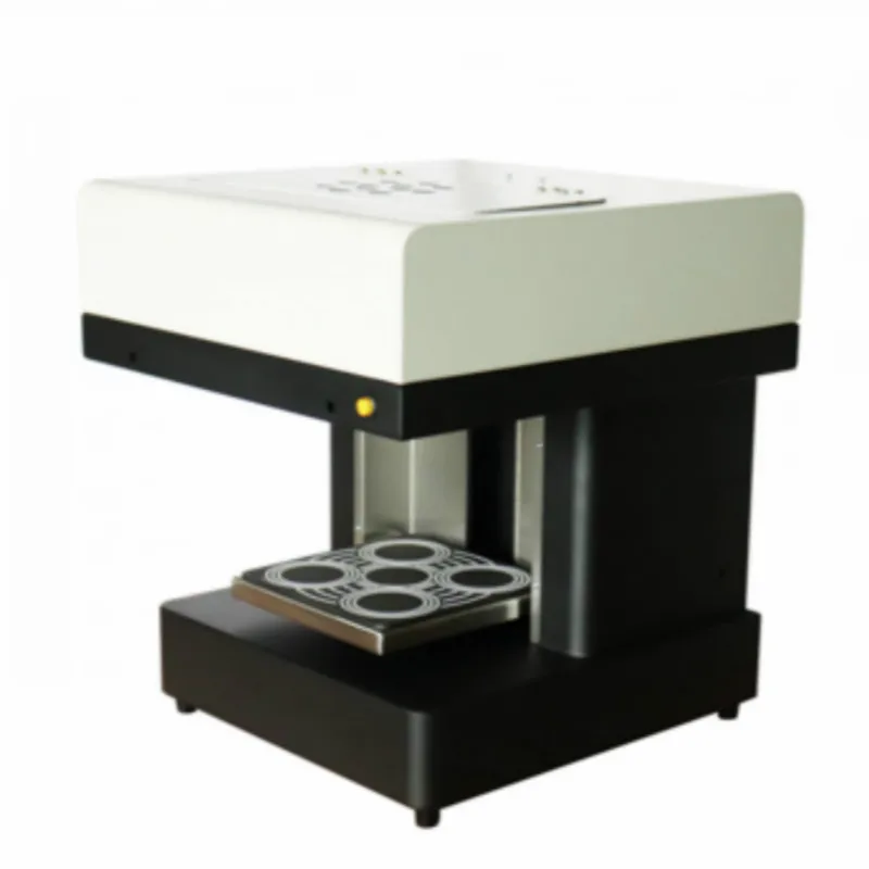 Кофейный принтер с 4 чашками для селфи латте печать съедобных продуктов легкая