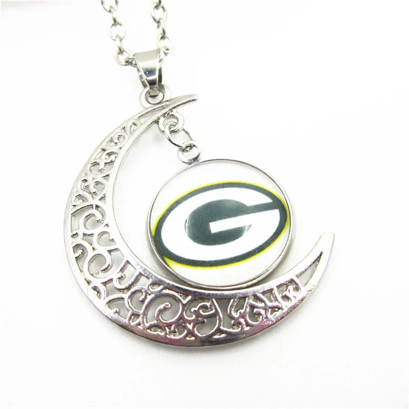 Новое поступление 10 шт./лот Moon Американский Packers Цепочки и ожерелья подвеска