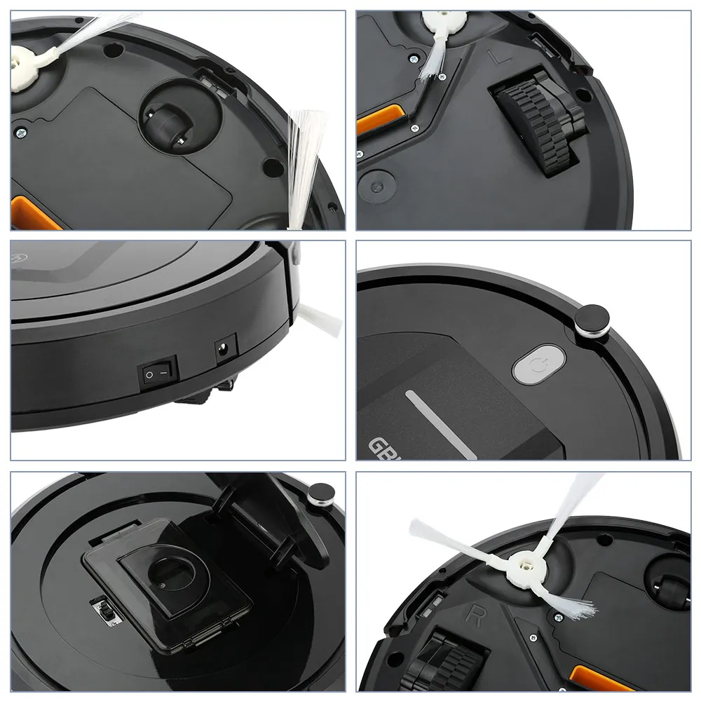 GBlife KK290 B умный робот пылесос беспроводной очиститель Roborock 500 Pa всасывания 0.2L