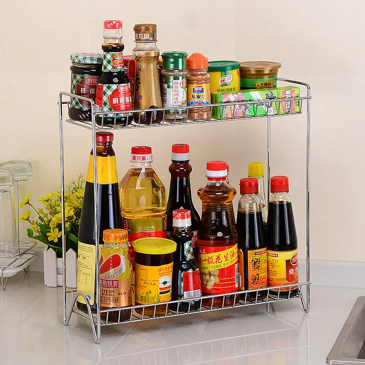 Двойная смелая рамка для приправ из нержавеющей стали горячая распродажа