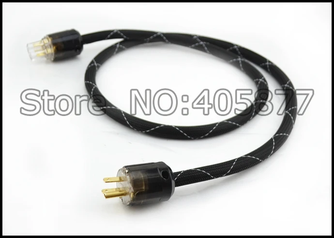 

Hi-End Pure Copper US Power Cable for Audio Equipment power cord cable 1.5M
