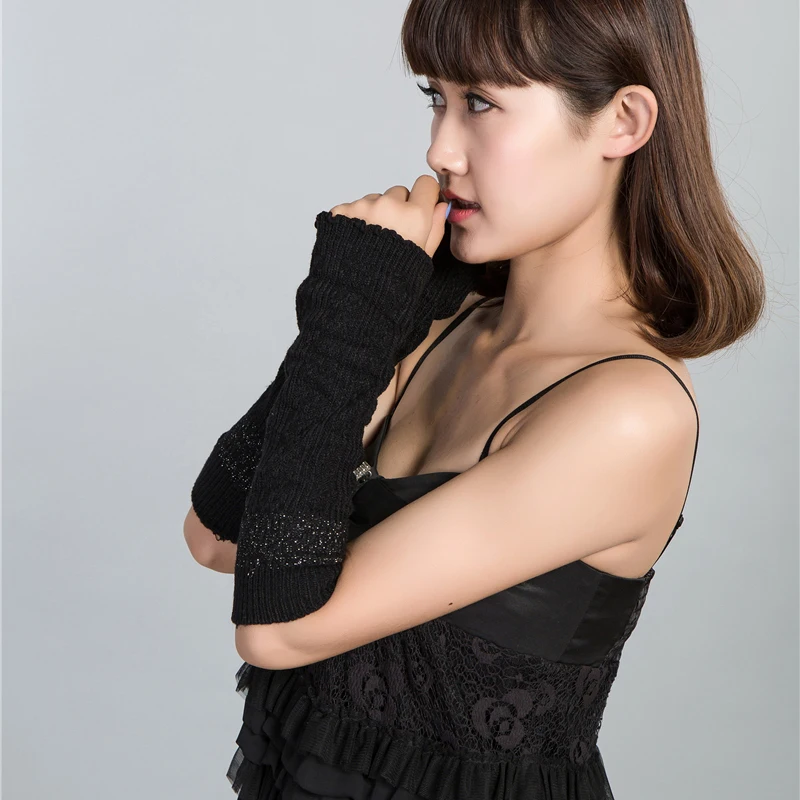 2018 Новое поступление длинные перчатки для похудения без пальцев летние