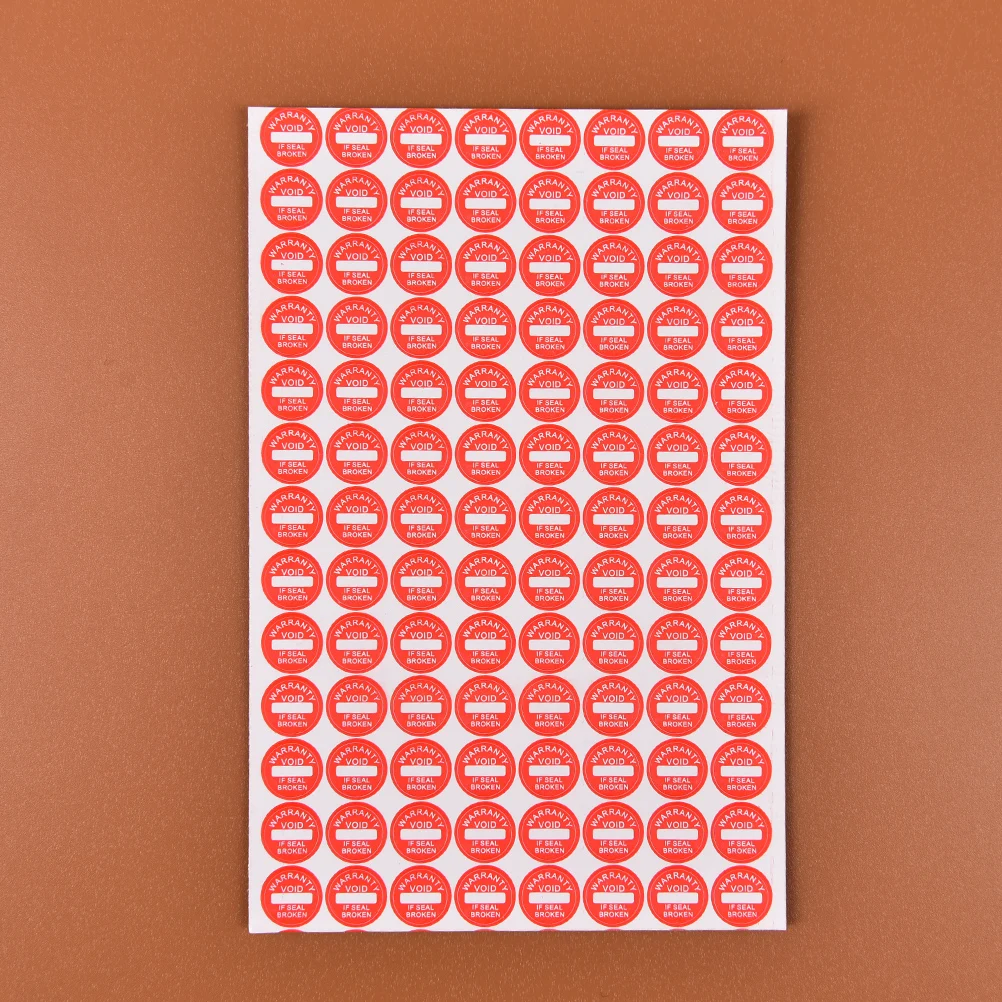 2 шт. сильный клей гарантия хрупкие печать этикеток Стикеры Универсальный