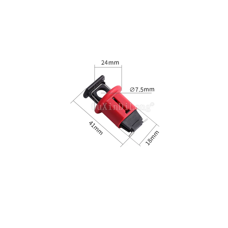 10PCS Electrical Lockout Miniature Circuit Breaker Lock Air Switch for Power Isolation Pinout JF1751 |