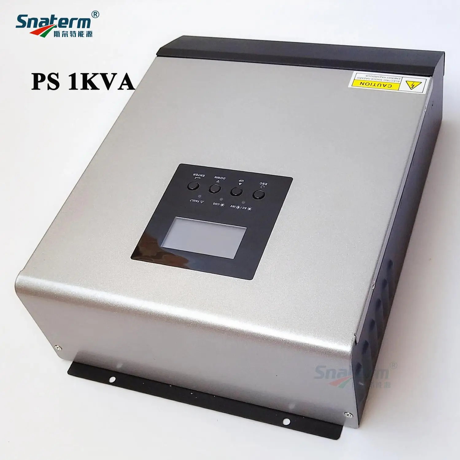Акция! Гибридный солнечный инвертор PS1KVA с чистой синусоидой 12 В постоянного тока