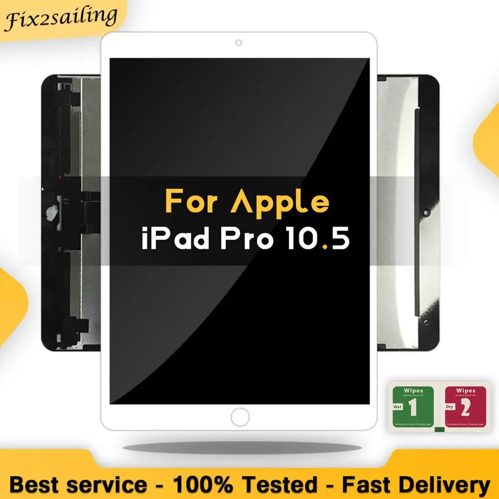 Для iPad Pro 10," дюймовый A1701 A1709 OEM OLED ЖК-дисплей сенсорный экран стекло дигитайзер полная сборка Замена планшета