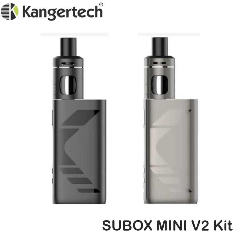 Оригинальный комплект Kanger SUBOX MINI V2 50 Вт мод вейп с SUBTANK 2 0 атомайзер подходит для