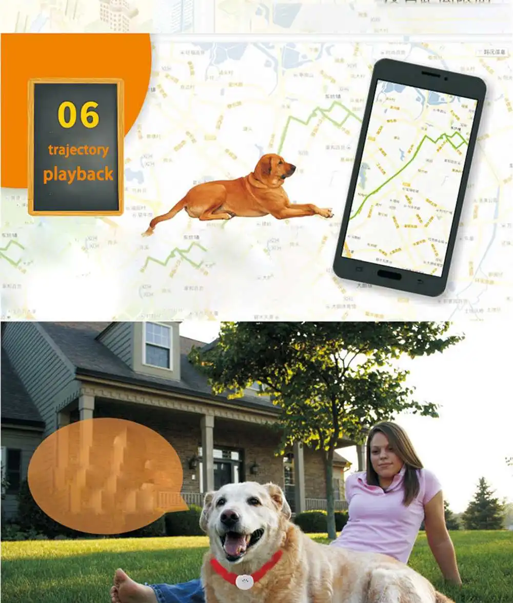 Gps Мини датчик слежения за домашними животными IP67 водонепроницаемый пыленепроницаемый наружный охранный анти-потеря сигнализации обнаружения умный трекер для собаки кошки