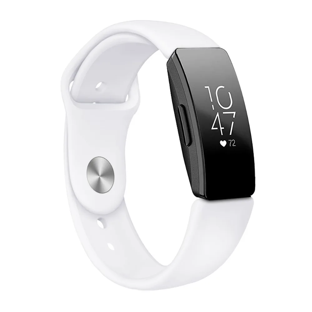 Силиконовый ремешок для наручных часов Fitbit Inspire/Inspire HR Смарт часы Браслет замена