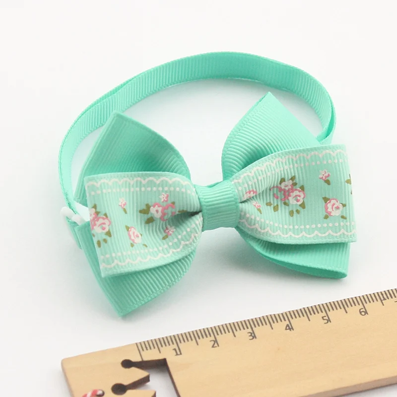 

Armi store Handmade Floral Ribbon Dog Tie Bow Ties For Dogs 6031029 Pet Boutique Accessories