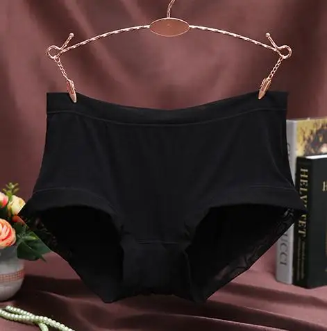 4 шт./лот 2017 новые модные трусы из бамбукового волокна больших размеров бесшовные