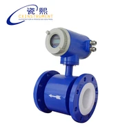 the carton steel material 12 inch dn flange connection 420ma output and 0 46 m3h range water flow rate sensor