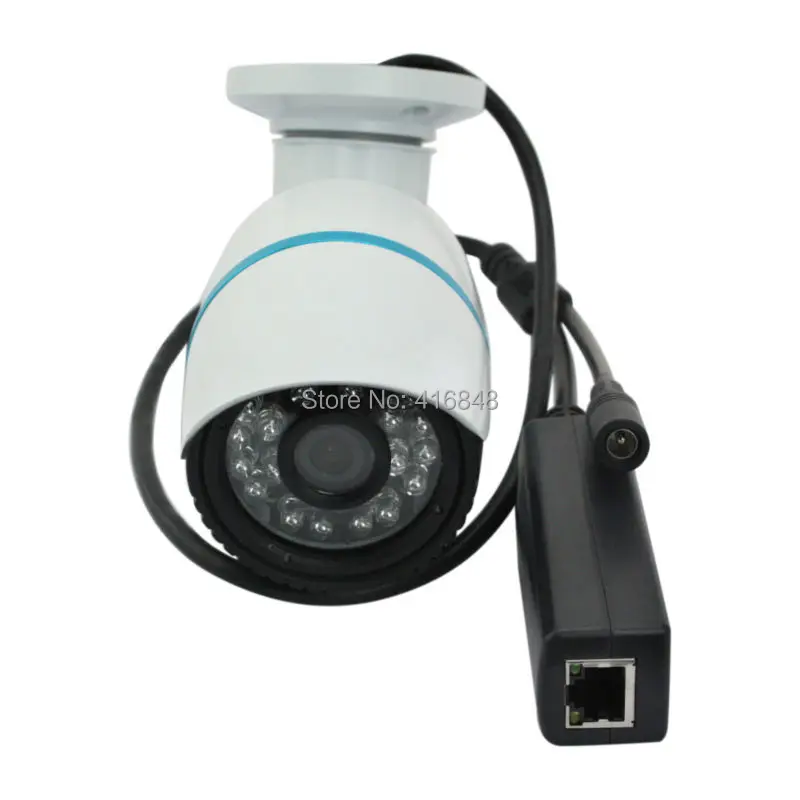 1/4 &quotHI3518C + OV9712 CMOS HD 720P Мегапиксельная ip камера PoE Power Over Ethernet IR 3 6 мм объектив Bullet IP