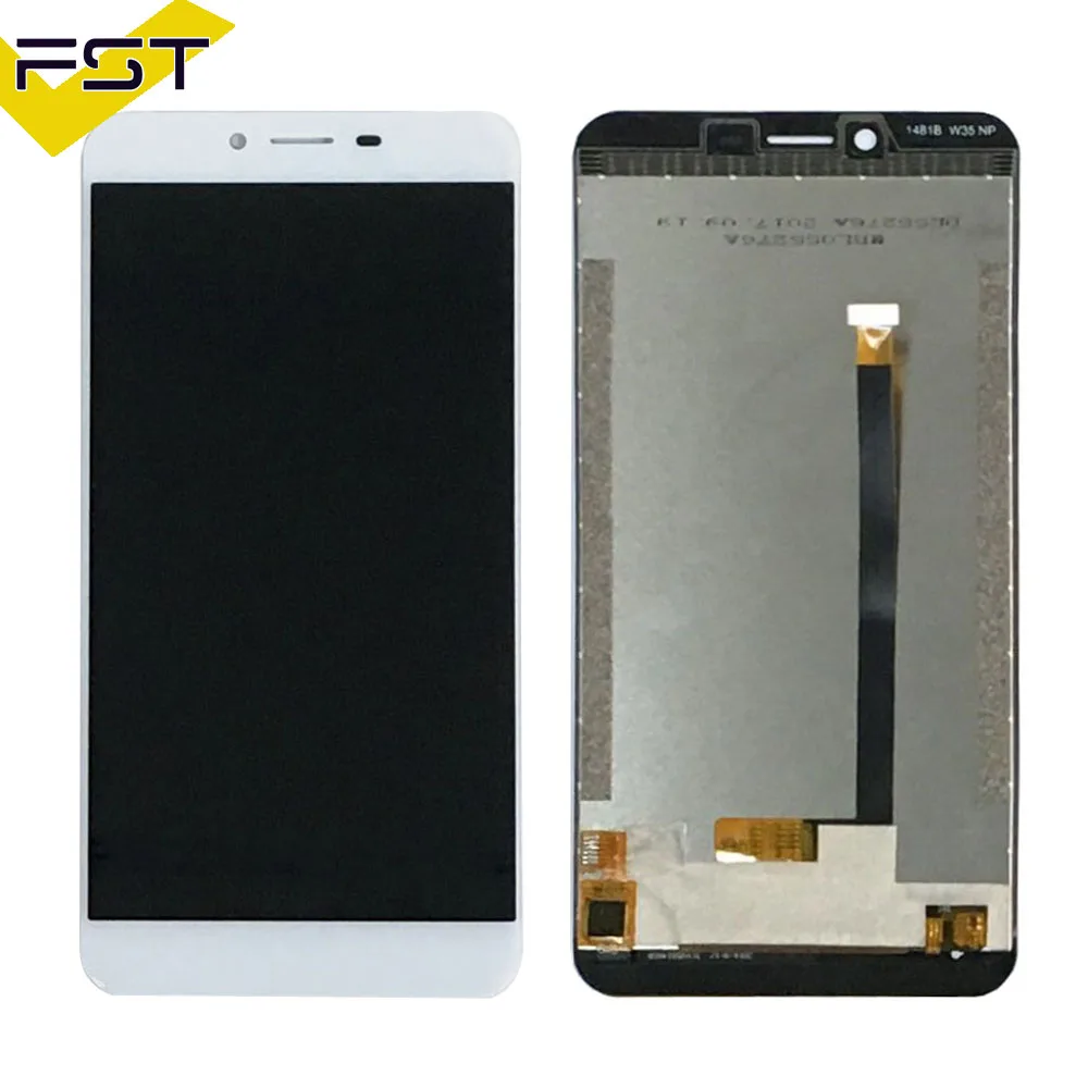 Черный/белый для Oukitel U15S ЖК-дисплей + сенсорный экран дигитайзер сборка запчастей