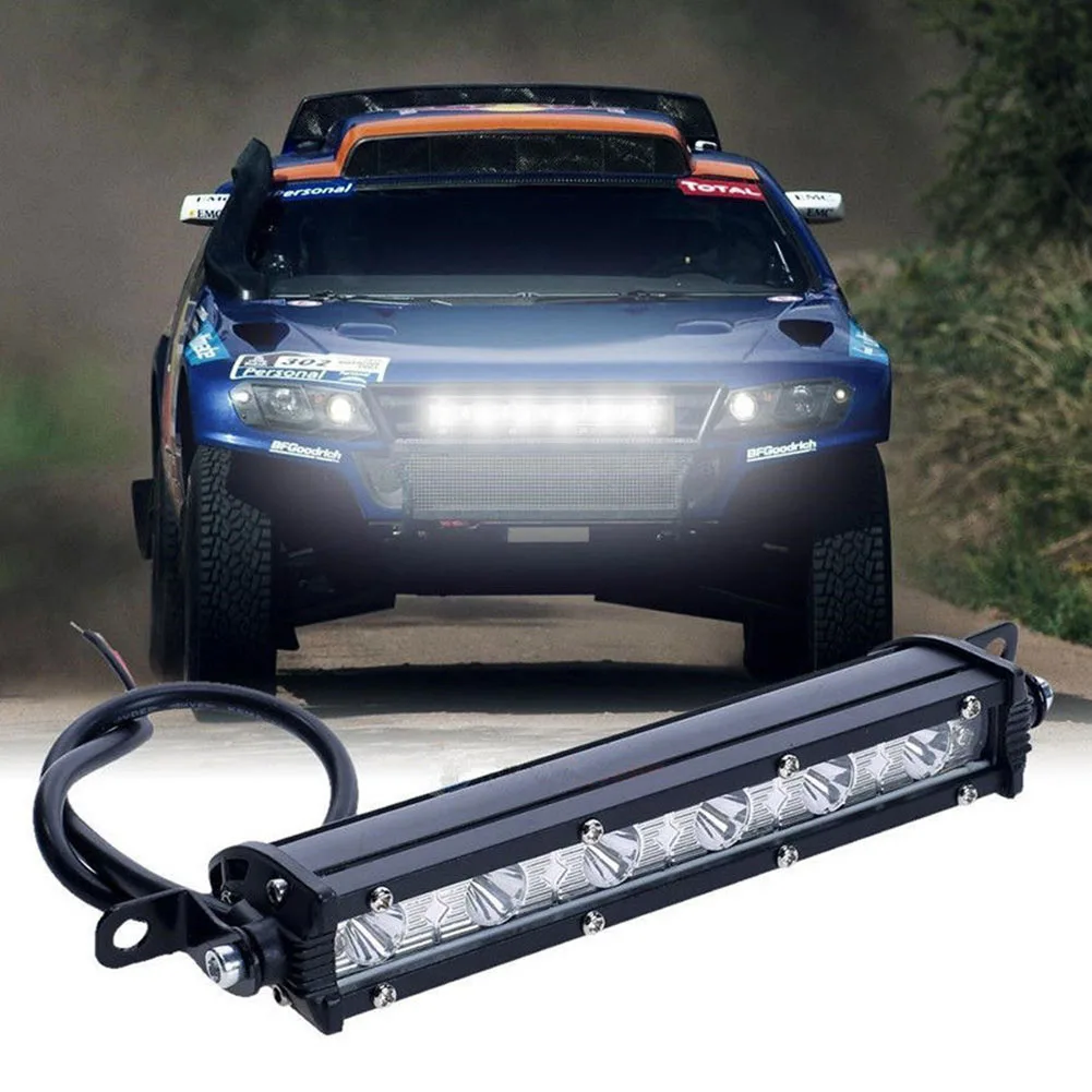 Hot Slim 7inch 18W LED Spot Lamp Driving Work Light Bar for Offroad UTE 4WD BX | Автомобили и мотоциклы