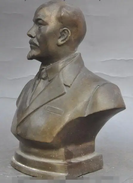 S1200 китай Бронза Советский России Великий Революционный лидер Ленин бюст Статуя