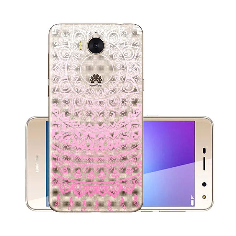 W008 Мягкий TPU чехол для huawei Y5 чехол Крышка силиконовая huawei Y6 Mya-L22 Чехол протектор чехол для huawei Y6 Y7 Y9 бампер - Цвет: W008