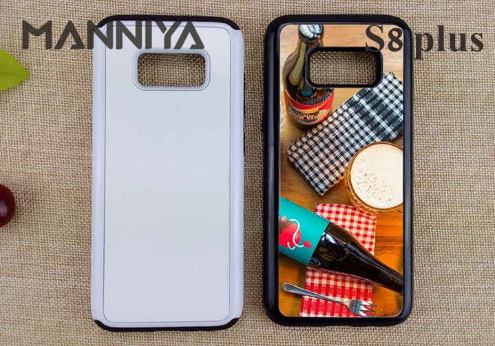 MANNIYA Blank 2D сублимационный ТПУ + ПК 2 в 1 жесткий чехол для Samsung Galaxy S10 S20 Note 9 10 с