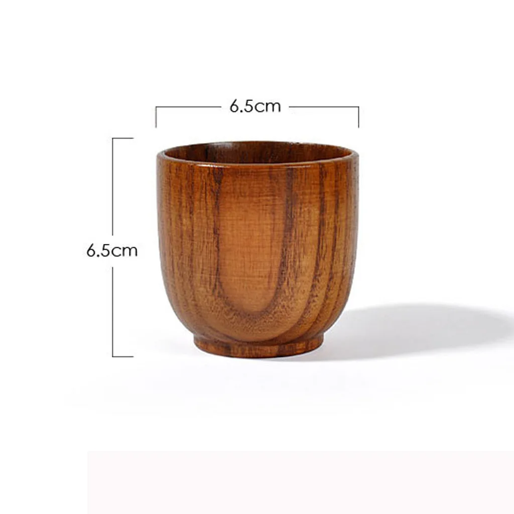 Новинка 2020 кружка из натурального дерева деревянная для кофе чая пива сока