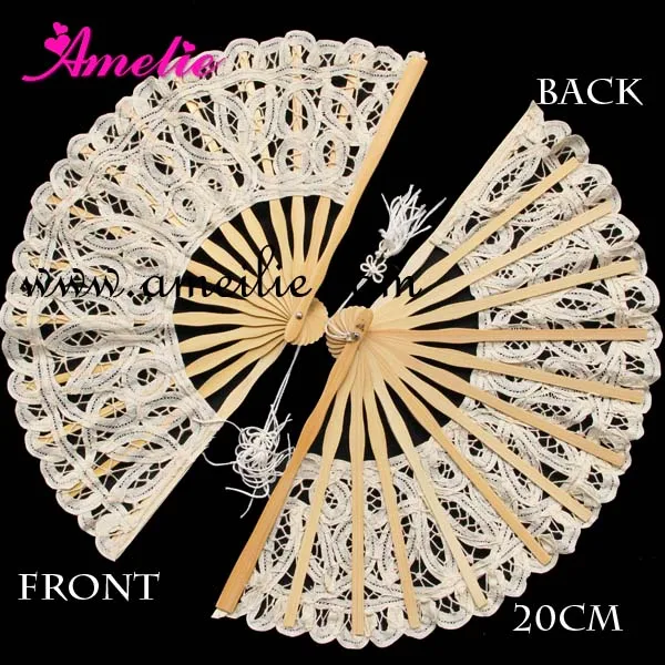 Бесплатная доставка 10 шт./лот кружевной веер Баттенбург элегантный стильный и