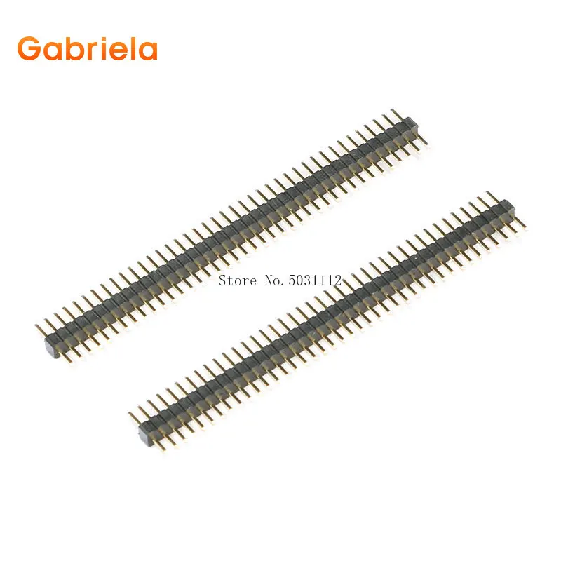 10 шт. 5 пар 40 Pin 1x40 Однорядный мужской и женский 1 27 поломки штыря PCB JST разъем полосы
