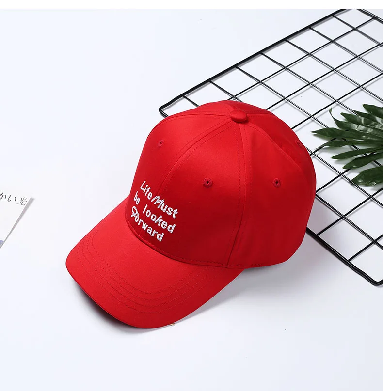 New Arrival Fashion Cotton Baseball Hats Caps for Women Autumn Outdoor Snapback Female Embroidery Letters Caps Casquette Solid