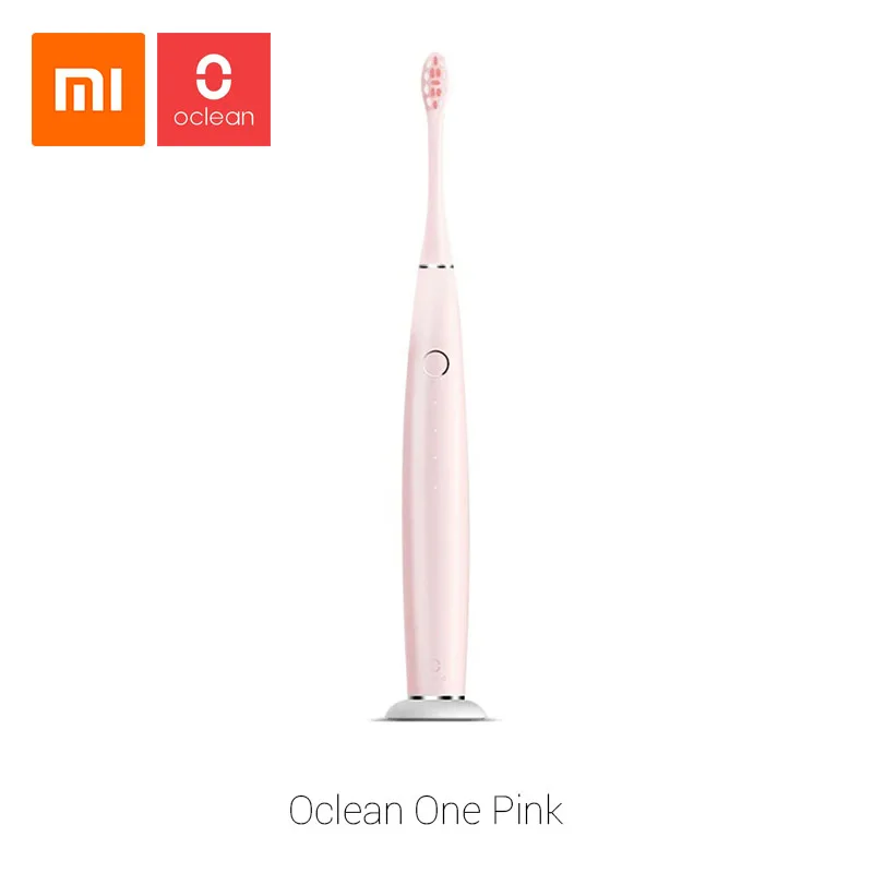 Oclean one Pink Xiaomi Mijia Oclean One звуковая электрическая зубная щетка для взрослых Водонепроницаемая ультразвуковая Автоматическая быстрая зарядка зубная щетка Быстрая зарядка - Цвет: Oclean one Pink