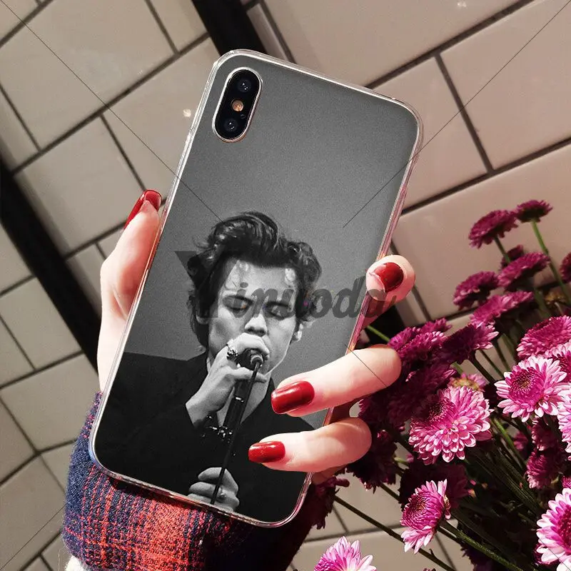 Yinuoda татуировки One Direction Гарри Стайлз DIY чехол для телефона для iPhone X XS MAX 6 6S 7 7plus 8 8Plus 5 5S XR.