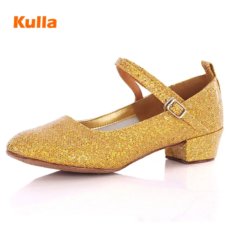Женские туфли на низком каблуке; обувь для латинских танцев для девочек; детская обувь на мягкой подошве; Современная обувь для бальных танцев и Танго; женская обувь для занятий танцами