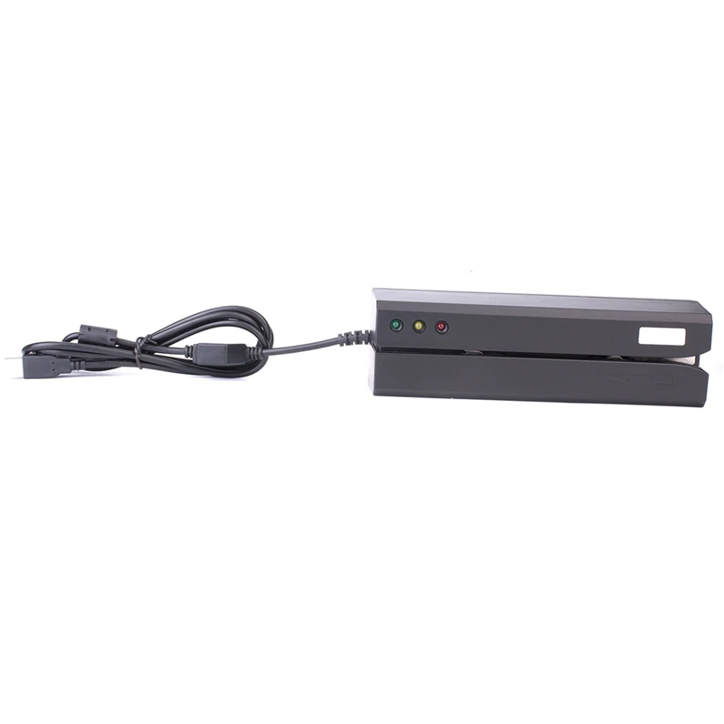 Горячая кард-ридер/Писатель Магнитный энкодер салфетки USB интерфейс черный VS MSRE206 MSR605 MSR606