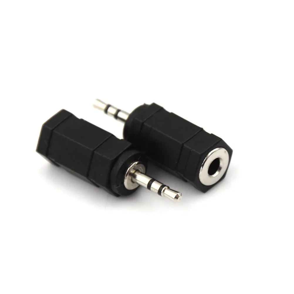2.5 Mm Male To 3.5 Female Stereo Jack Audio Pc Phone Headphone Earphone Converter Adapter Cable Plug | Обустройство дома