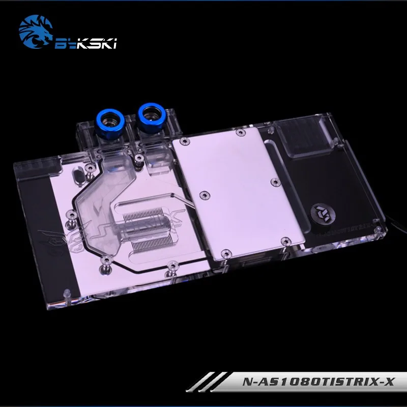 Bykski графический блок для ASUS ROG STRIX GTX1080TI O11G GAMING/1080/1070 O8G GAMING/1070TI с полным покрытием