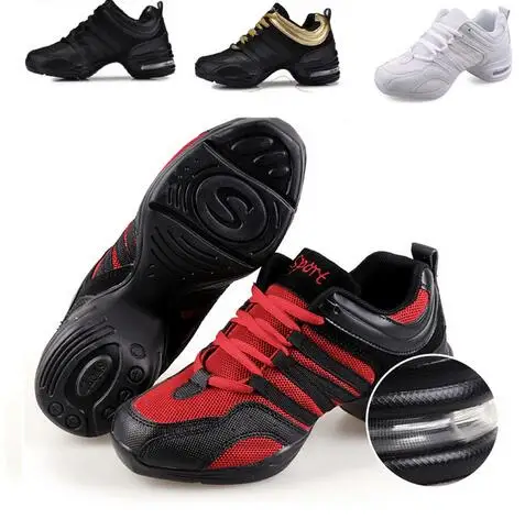 Танцевальная обувь для девочек Спортивная дышащая женская тренировок с мягкой