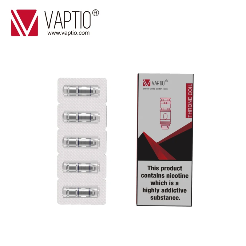Vaptio электронная сигарета трон танк катушки Kanthal 0.25ohm 1.2ohm испаритель катушка