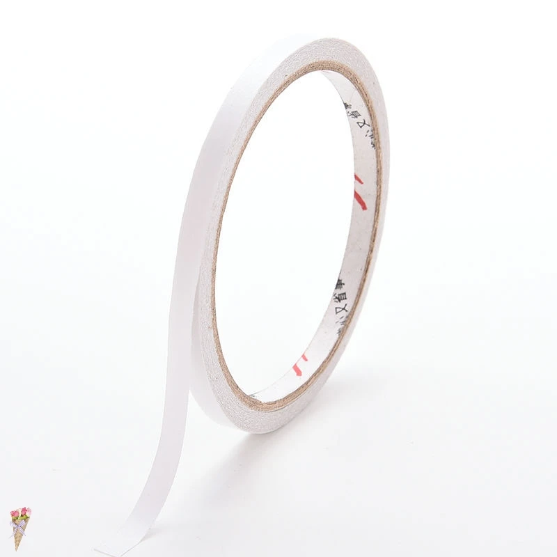 

5 Rolls/set Double-Sided Tape 6mm Adhesive Tape Strong Adhesive Sticker for Office Stationery