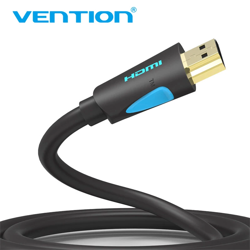 VEnTIOn HDMICable hdmi-hdmi кабель 5 м HDMI 2,0 кабель адаптер 4K 3D 1080P для Apple tv nintendo Switch lcd PS3 PS4 проектор ПК