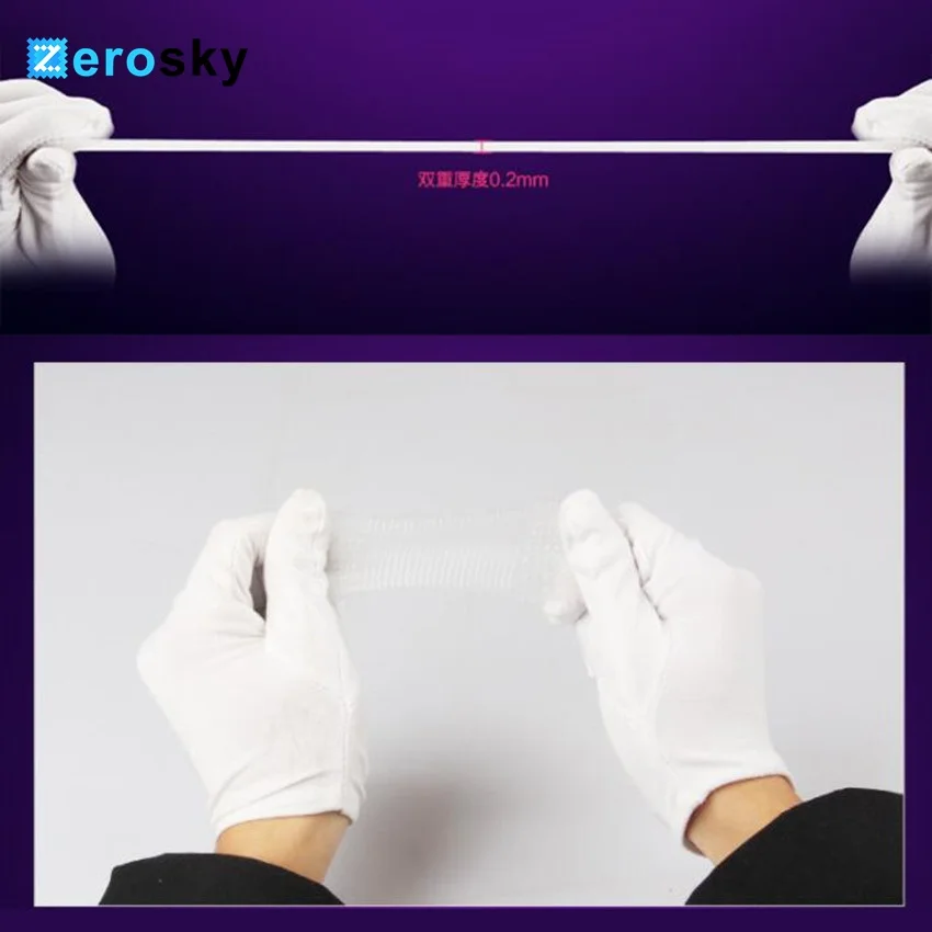 Reusable Condoms For Men Thorn Penis Sleeve Extender Erotic Male Adult Enlargement Particles G-spot Condom Sex Toys | Красота и