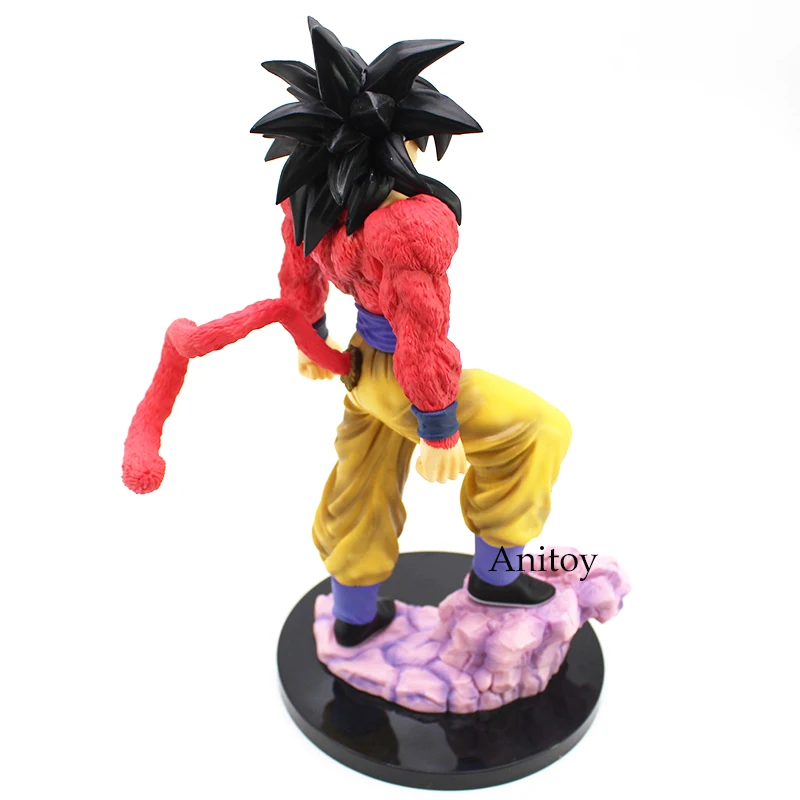 Dragon Ball Z Супер Саян 4 Сон Гоку ПВХ фигурка Коллекционная модель|Игровые фигурки и