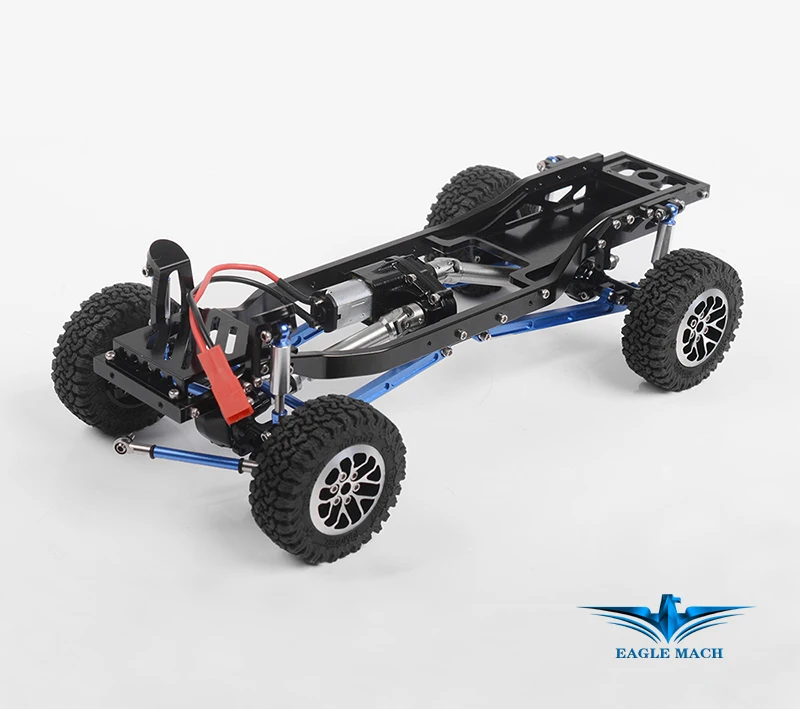 

1/24 Rascal Полный металлический масштаб грузовик шасси набор