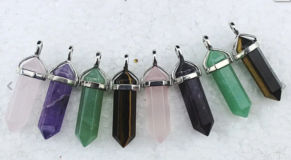 Красивая подвеска в форме кристалла-прозрачная с ожерельем | Украшения и