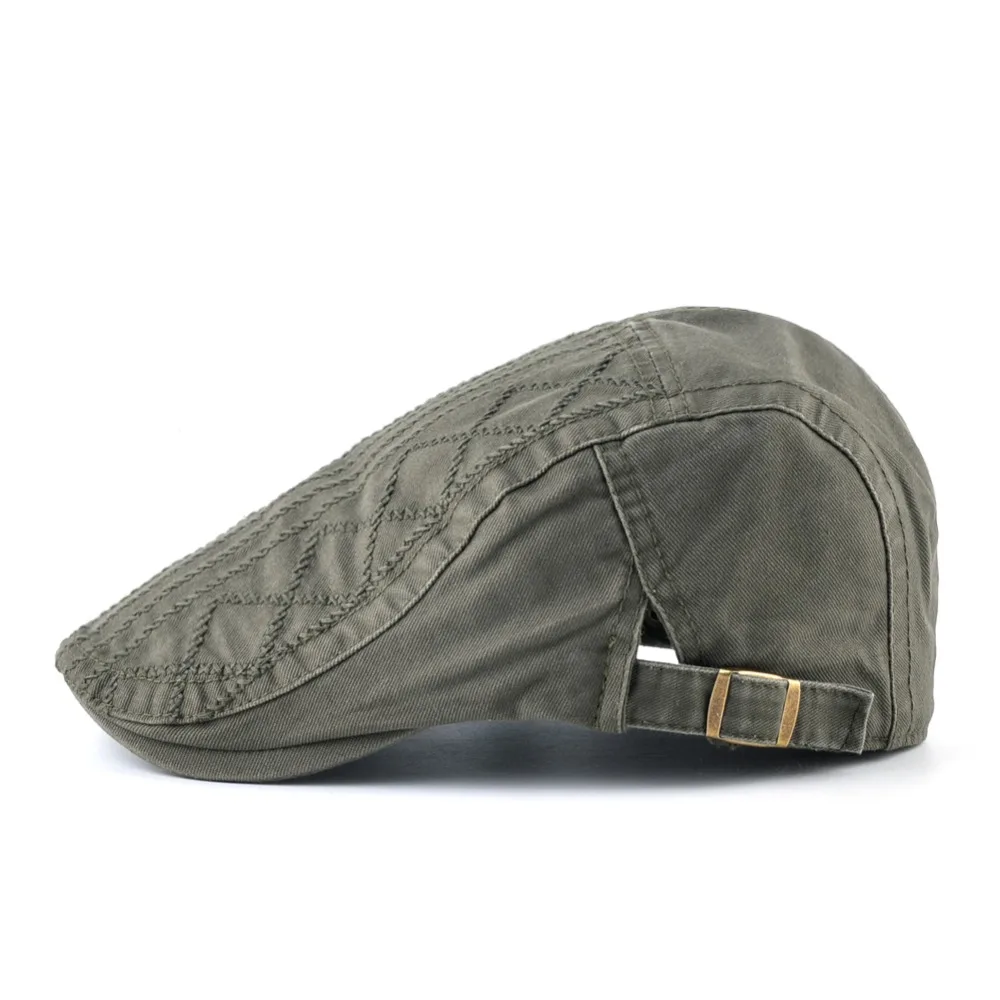 beret men's cotton Formen Adjustable newsboy cap with a pointed toe Women's vintage berets hat winter | Аксессуары для
