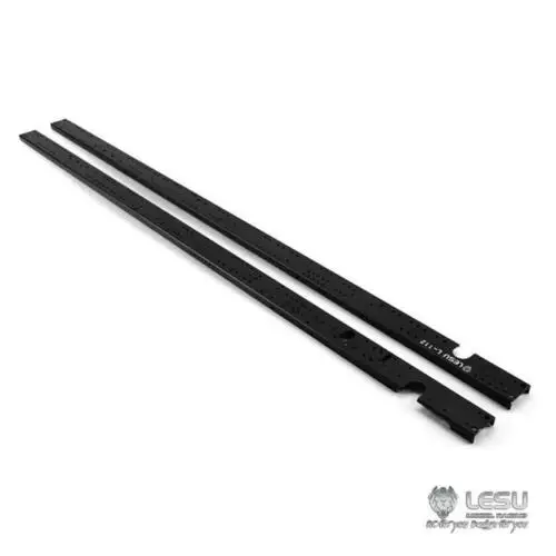 Металлическая боковая направляющая шасси для 1/14 RC LESU MAN TGS 8X8 Передний Цилиндр