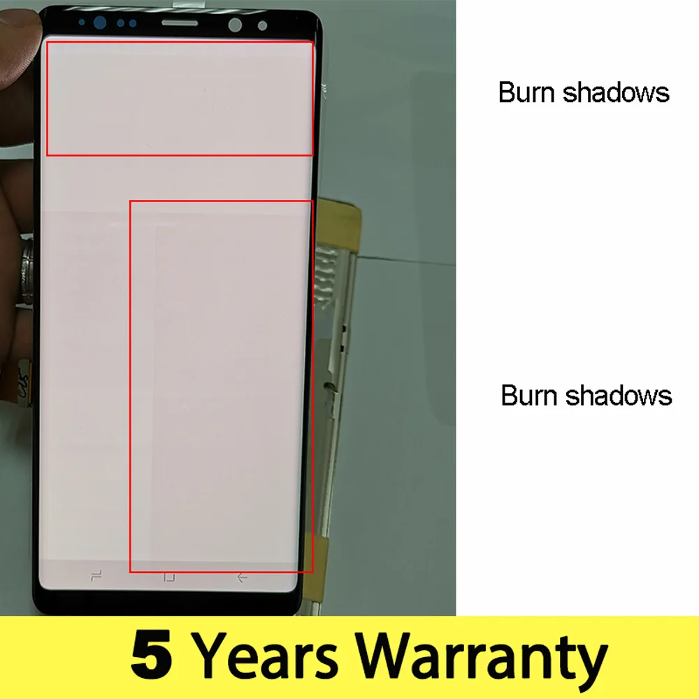 Оптовая продажа AMOLED Оригинальный ЖК дисплей для Samsung Note 8 экран N9500 N950Fd N950U с