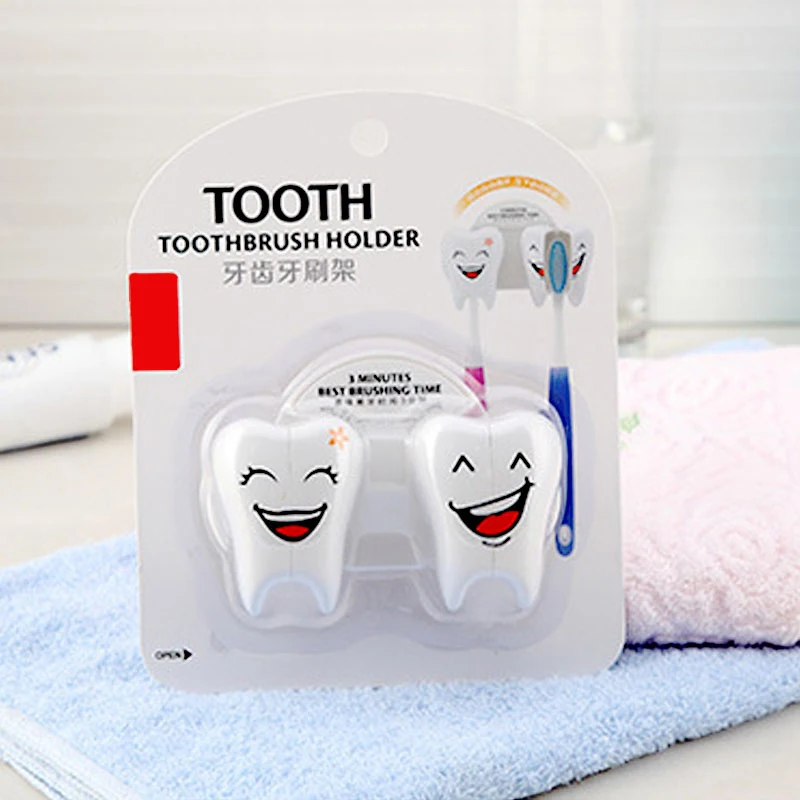 Держатель для зубных щёток на присоске с мультяшным рисунком | Обустройство дома