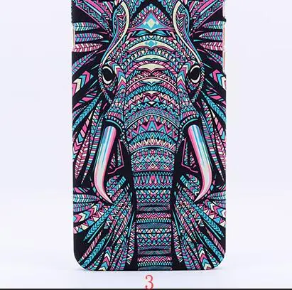 3 Для iPhone 11 Pro Max 5 6 7 8 Plus X XS XR лесной король ацтекские животные лица Лев волк Сова шаблон жесткий чехол для телефона с рисунком чехол - Цвет: 3