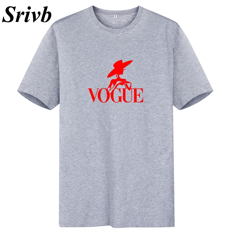 Женская футболка с буквенным принтом Srivb Vogue летняя повседневная коротким